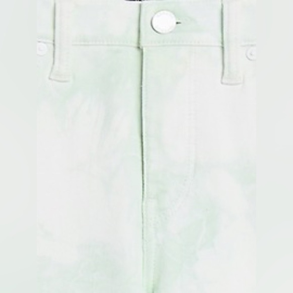 BANANA REPUBLIC Tie Dye Seafoam Mid-Rise Skinny SIZE 26P PETITE 4 Stretch Color - Picture 6 of 12